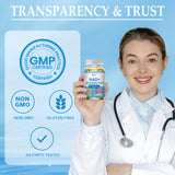 JINGYAT NAD Resveratrol Supplement softgel in hand