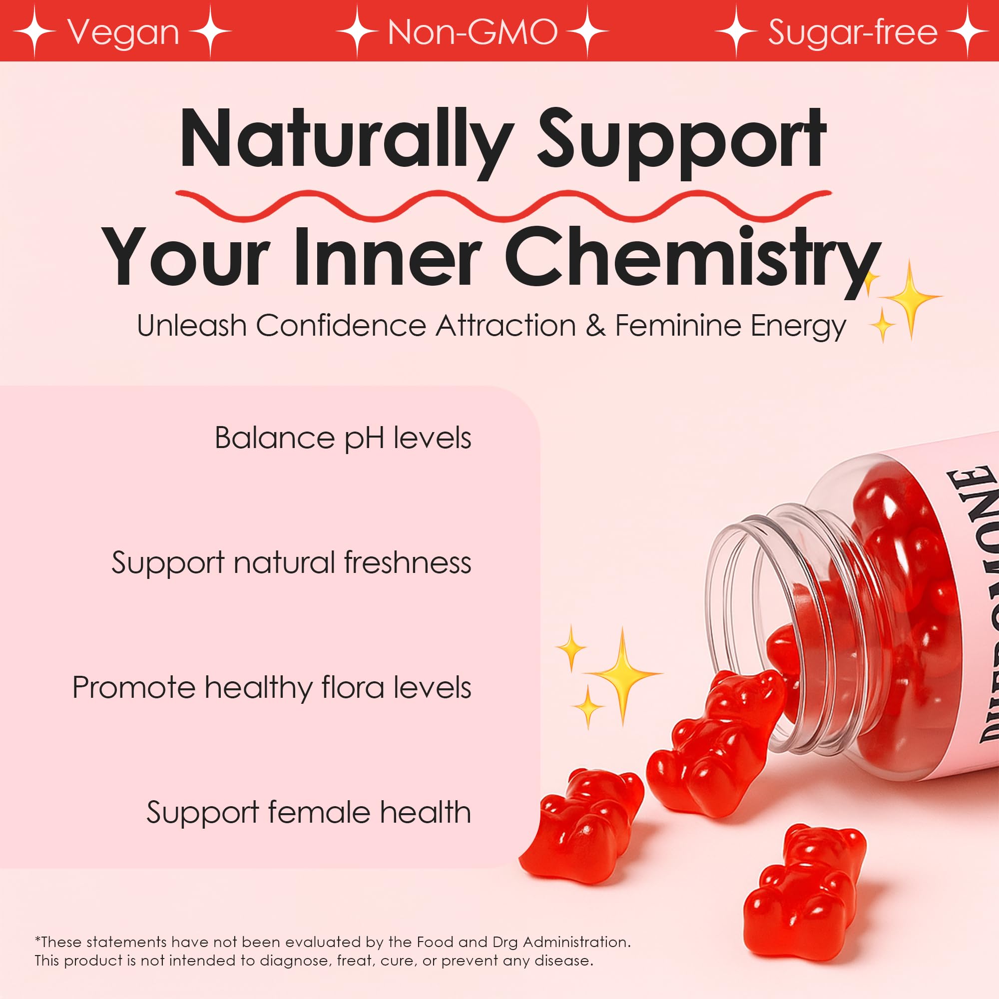 JINMAO Pheromone Gummies strawberry flavour gummies