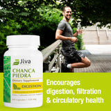 Jiva Botanicals Chanca Piedra Capsules 500mg bottle with label