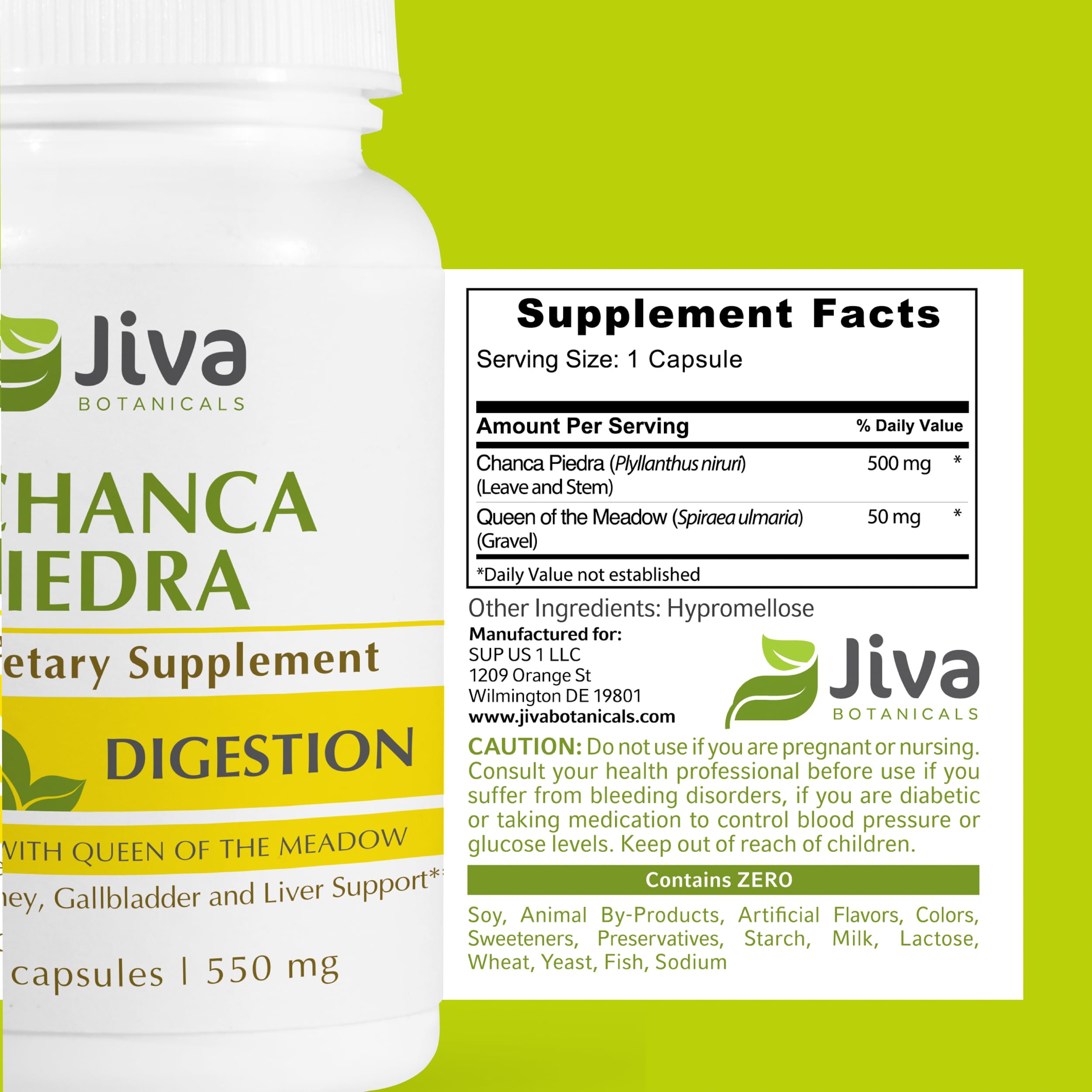 Jiva Botanicals Chanca Piedra Capsules 500mg lifestyle scene