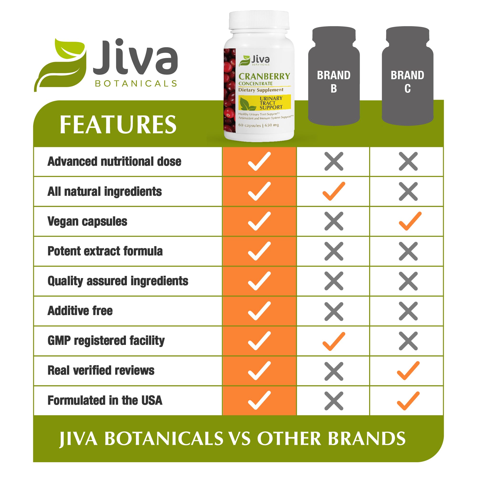 Jiva Botanicals Cranberry Capsules in a lifestyle setting