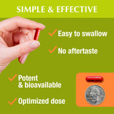 Jiva Botanicals Cranberry Capsules side view