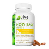 Jiva Botanicals Holy Basil Capsules 1100mg front view