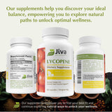 Jiva Botanicals Lycopene Supplement 30mg bottle back view
