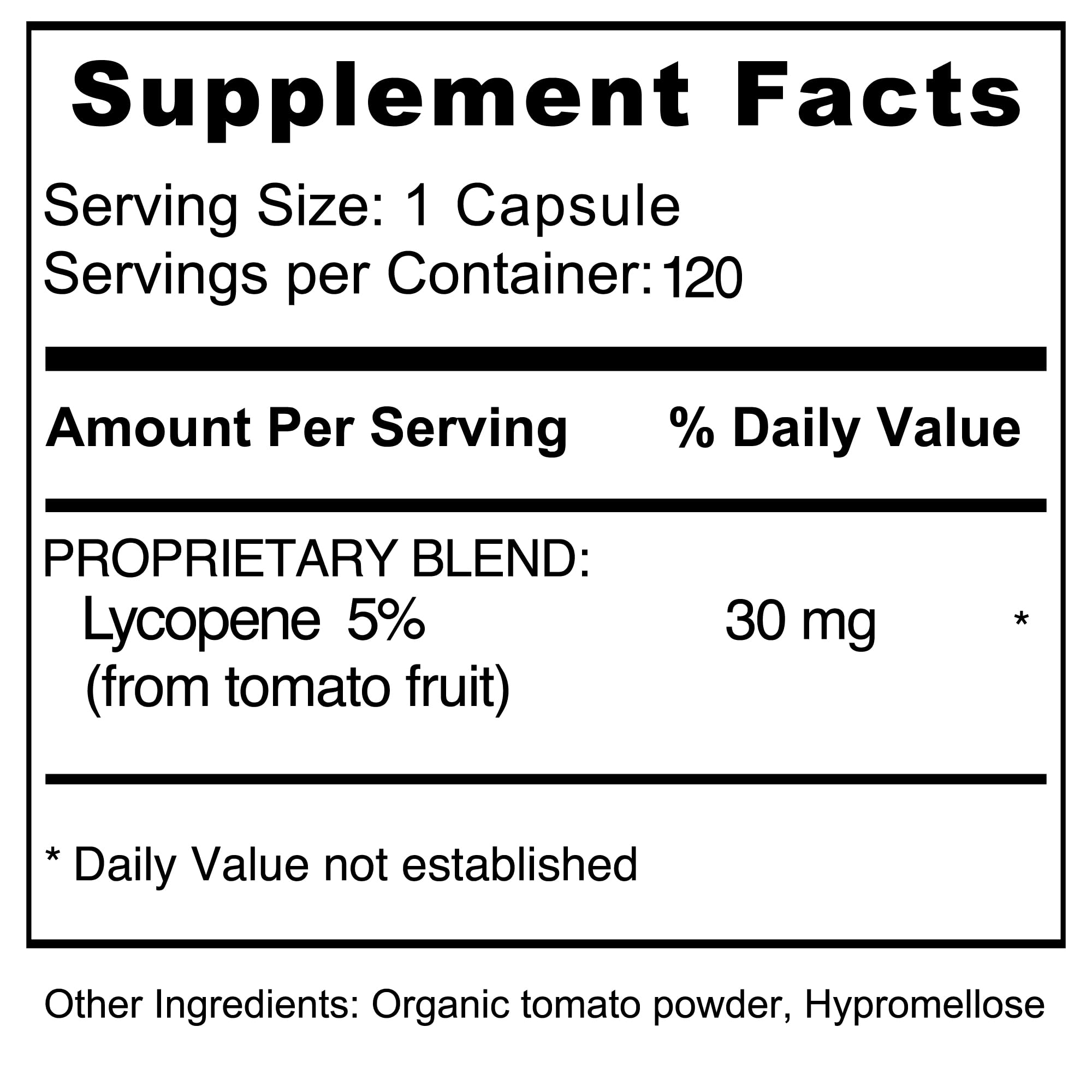 Jiva Botanicals Lycopene Supplement bottle on kitchen counter