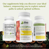 Jiva Botanicals Lycopene Supplement capsule in hand