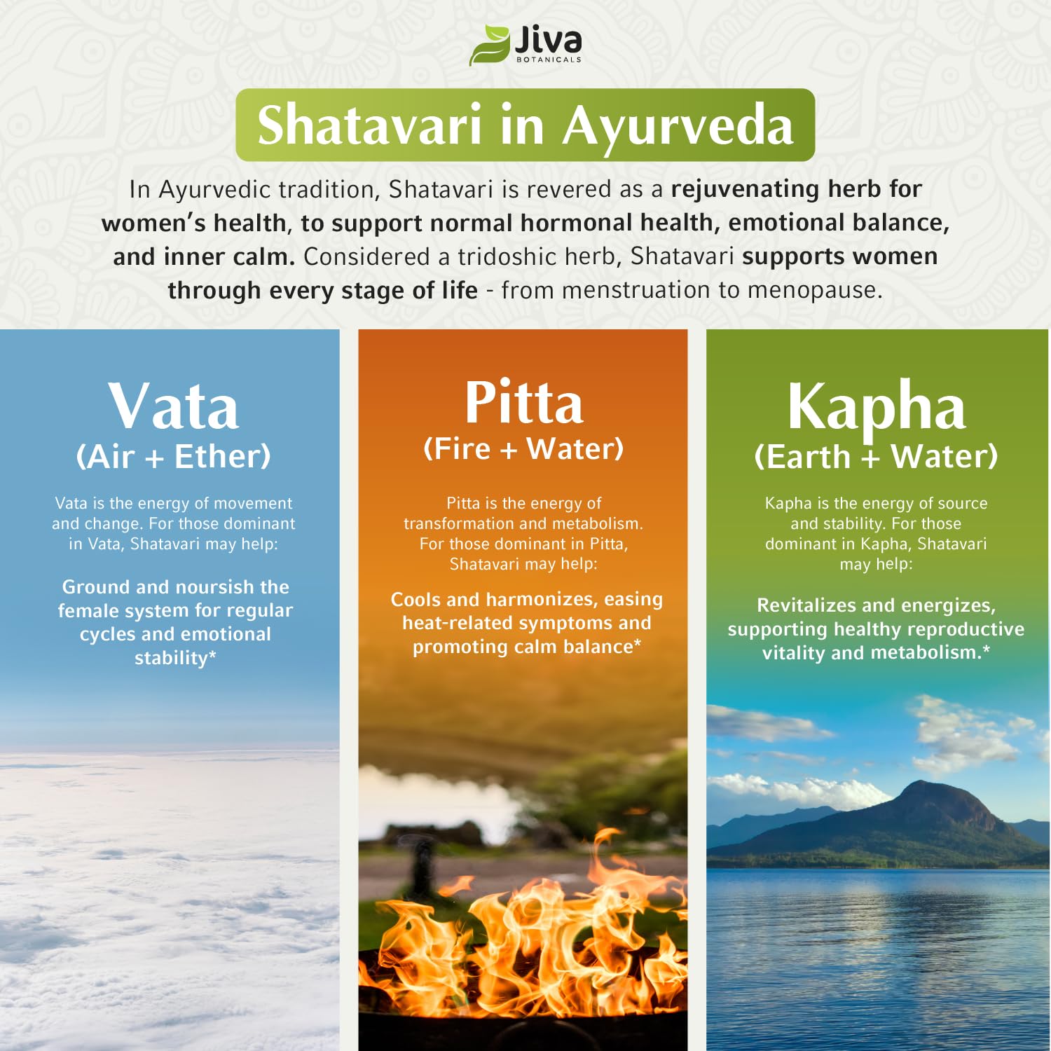 Jiva Botanicals Shatavari Capsules ingredients list