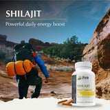 Jiva Botanicals Shilajit Capsules 700mg back view