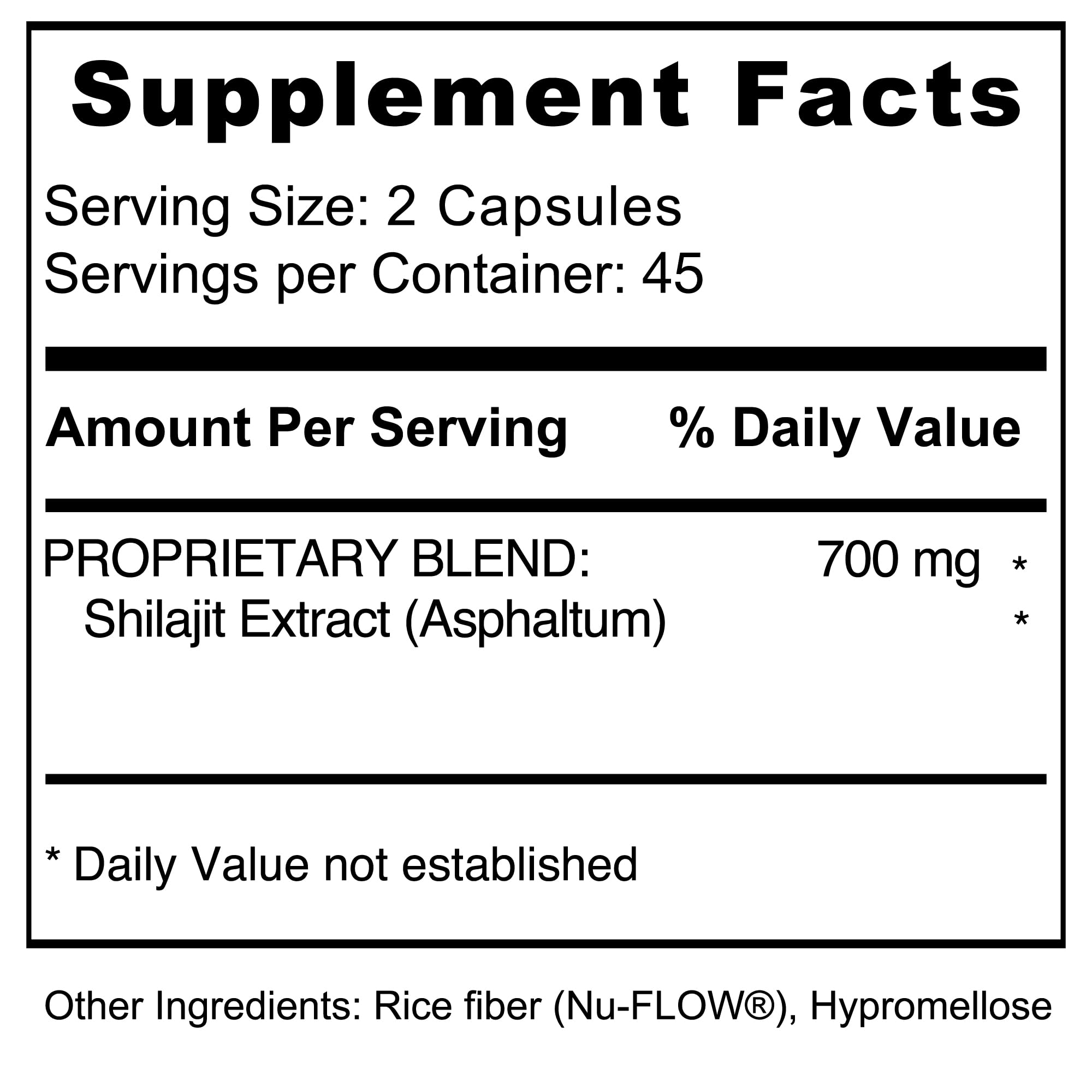 Jiva Botanicals Shilajit Capsules 700mg in a natural setting