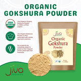 Jiva Organics Gokshura Powder packaging details