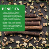 Jiva Organics Licorice Root Powder in a kitchen setting