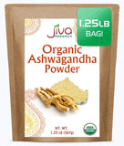 Jiva Organics Organic Ashwagandha Root Powder 20oz bulk bag front view