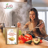 Jiva Organics Organic Ashwagandha Root Powder packaging details