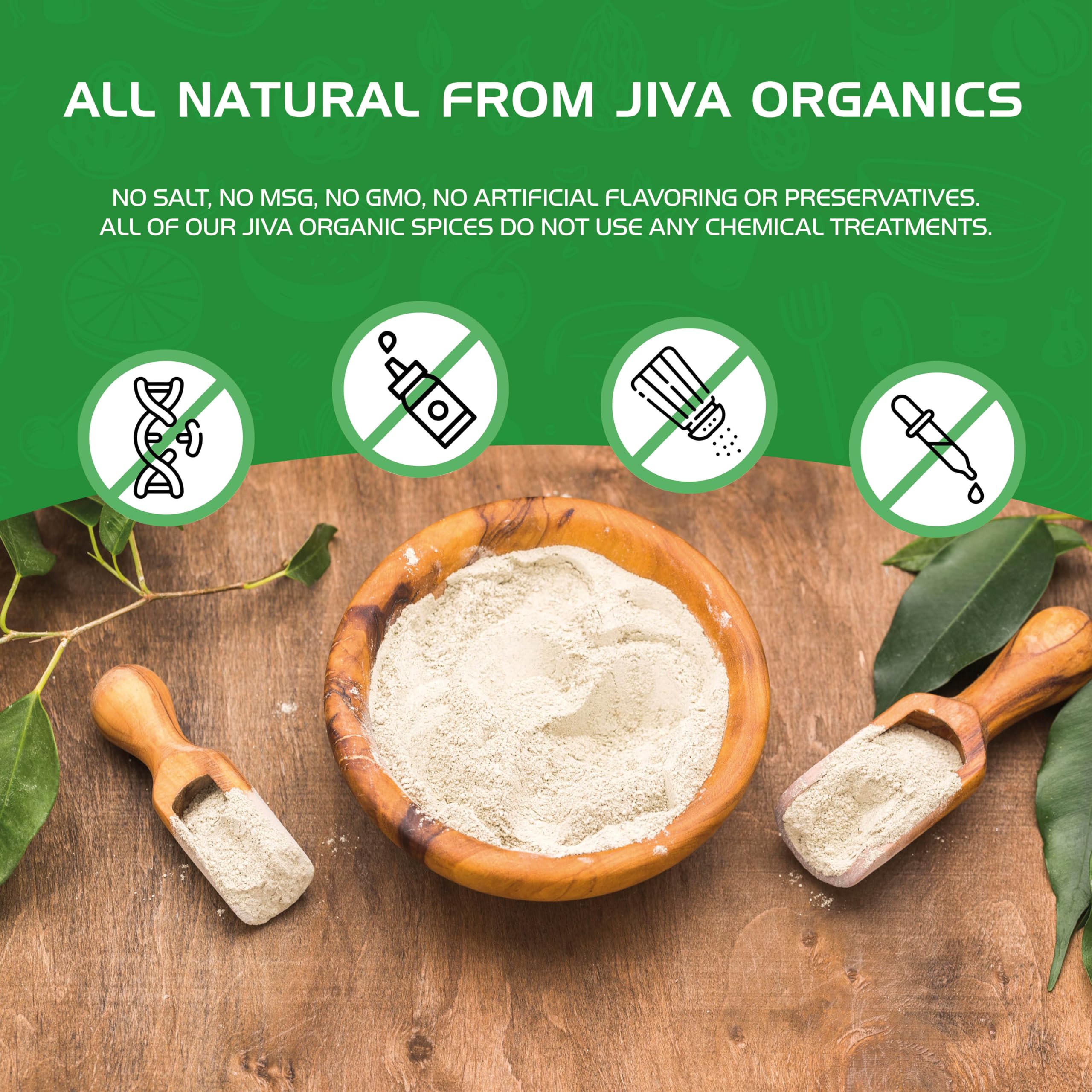 Jiva Organics Shatavari Powder with herbs and spices