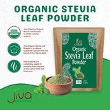 Jiva Organics Stevia Leaf Powder 454g back view