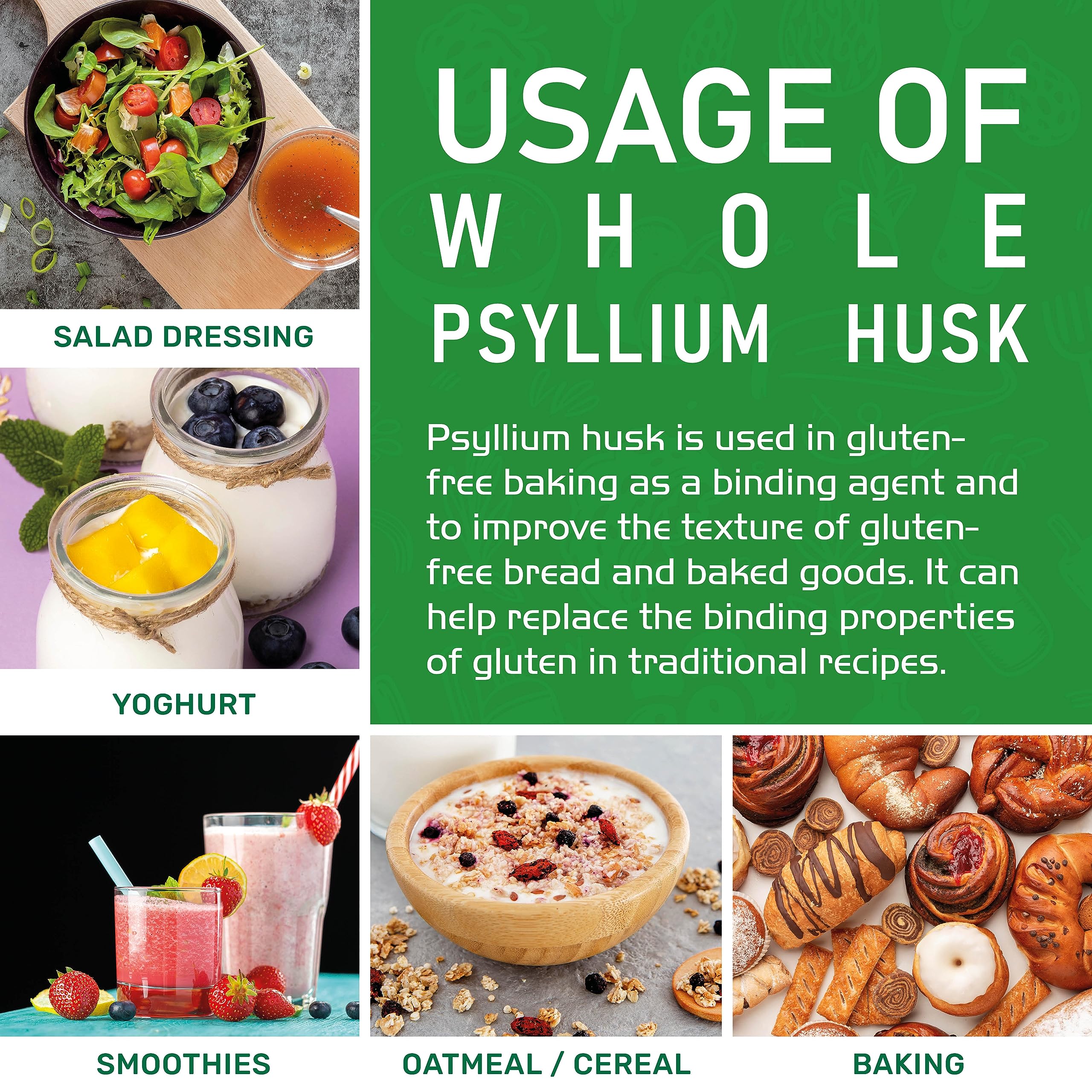 Jiva Organics Whole Psyllium Husk nutritional information
