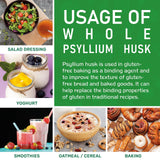 Jiva Organics Whole Psyllium Husk nutritional information
