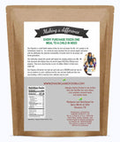 Jiva Organics Whole Psyllium Husk on a kitchen counter