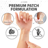 JJ CARE B12 Patch on a smooth surface