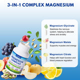 Jkrova Magnesium Complex 300mg capsules on a wooden surface