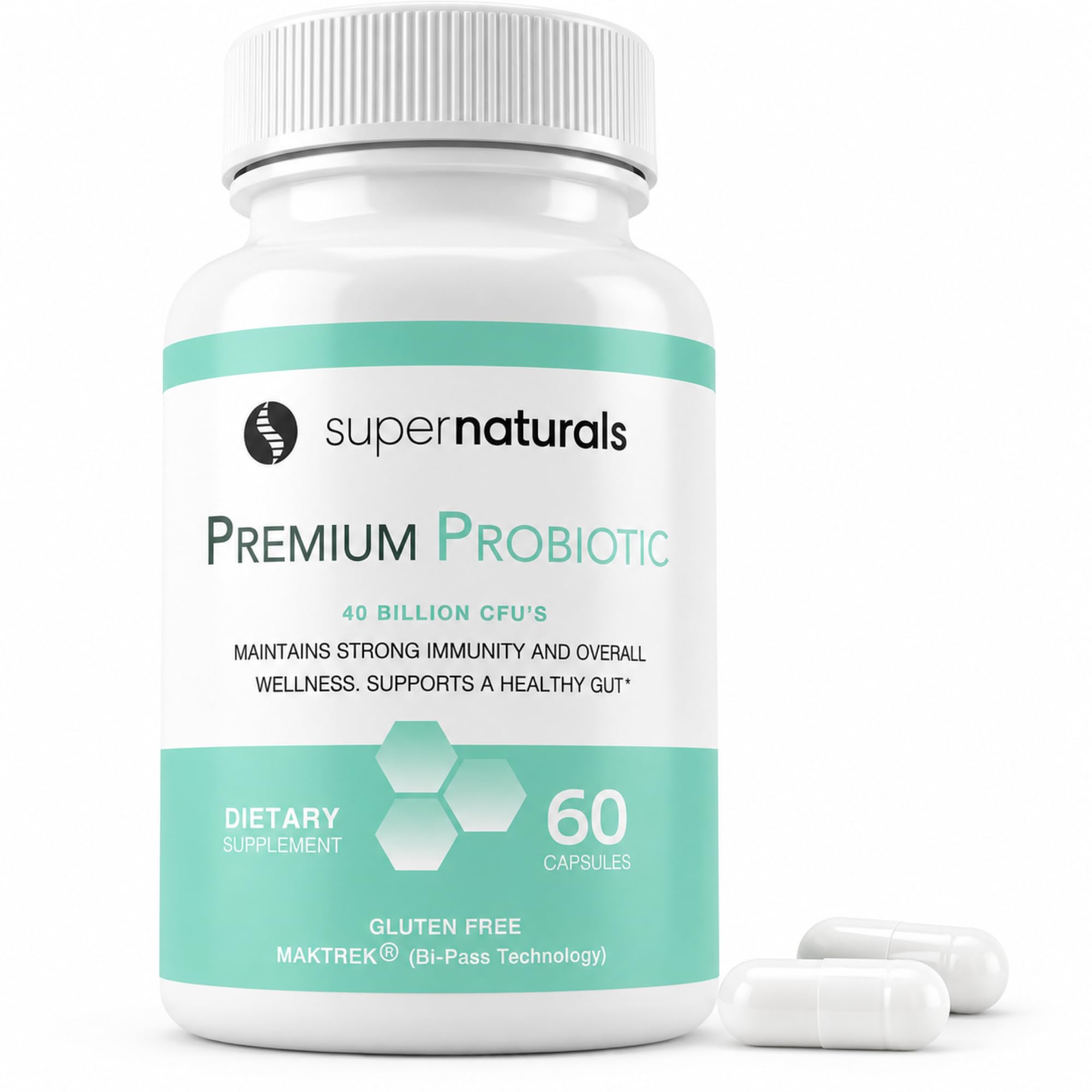 JLM NUTRITIONALS Probiotic Supplement 40 Billion CFUs front view