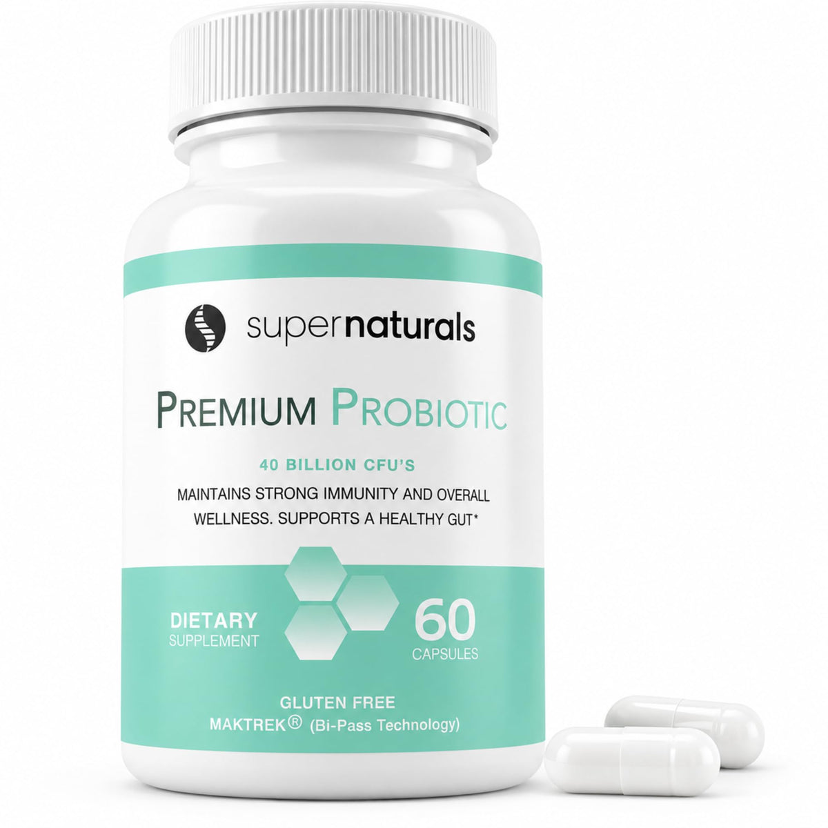 JLM NUTRITIONALS Probiotic Supplement 40 Billion CFUs front view