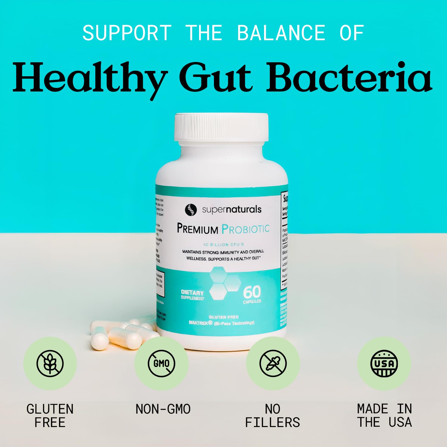 JLM NUTRITIONALS Probiotic Supplement ingredients list