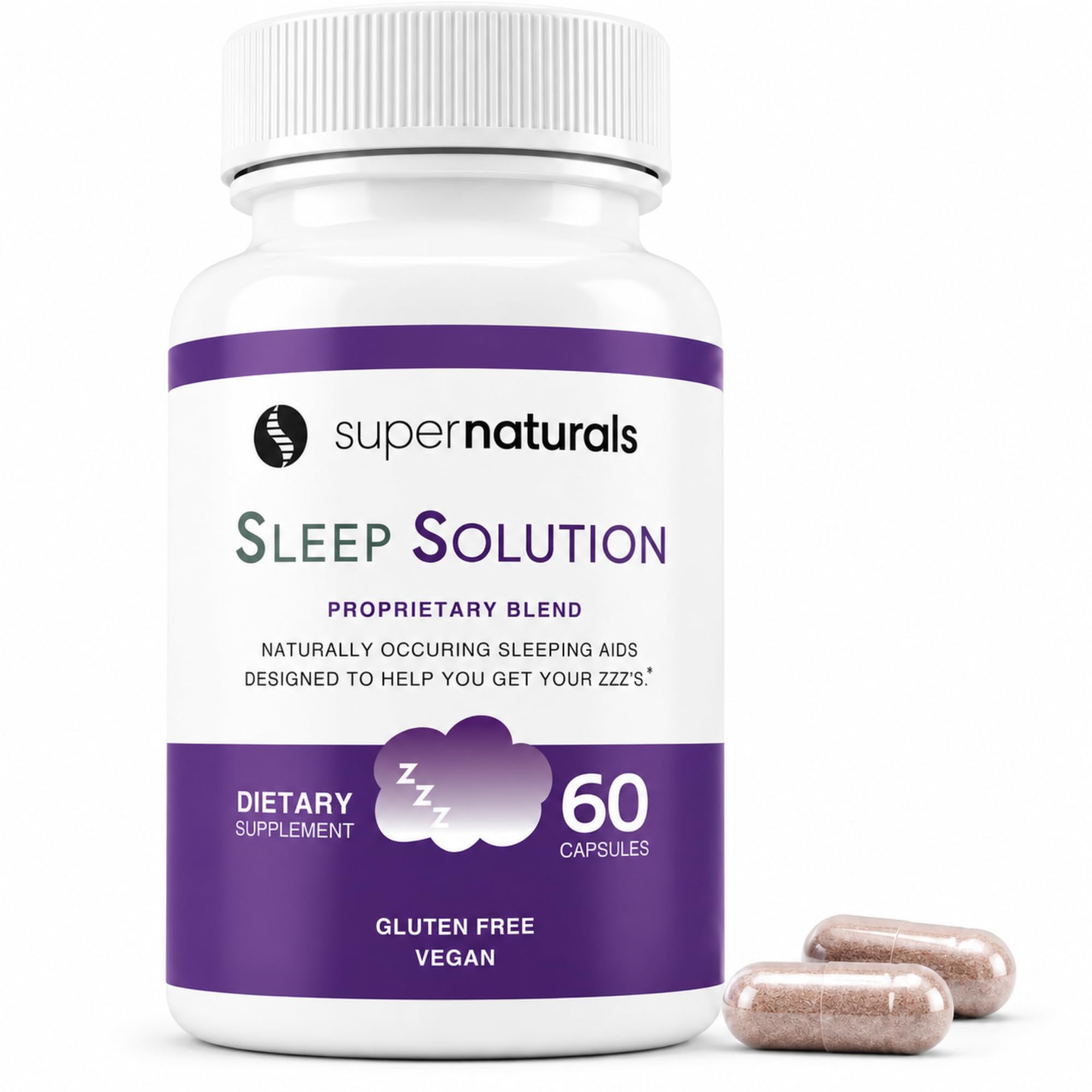 JLM NUTRITIONALS Sleep Supplement 60 Capsules front view