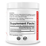 JNX SPORTS creatine powder scoop included