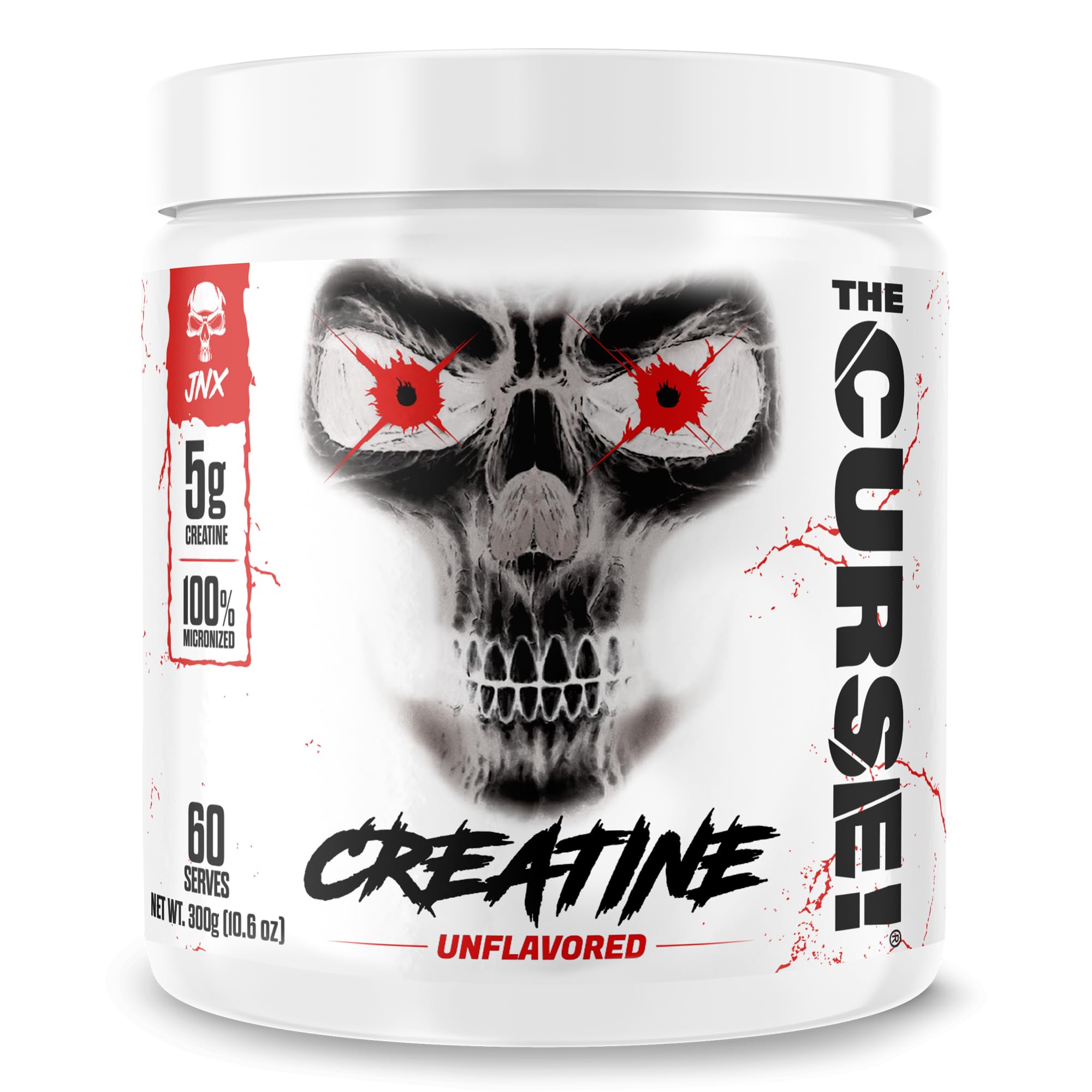 JNX SPORTS Pure Micronized Creatine Monohydrate 301g front view
