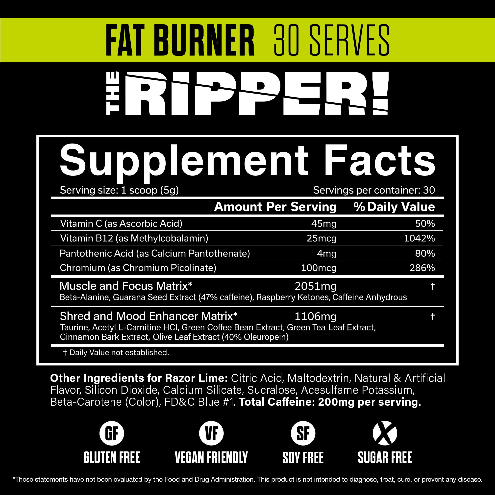 JNX SPORTS The Ripper! packaging side view