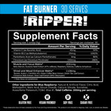 JNX SPORTS The Ripper! Thermogenic Fat Burner side view
