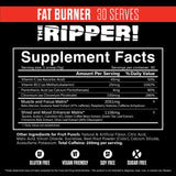 JNX SPORTS The Ripper! Thermogenic Fat Burner side view