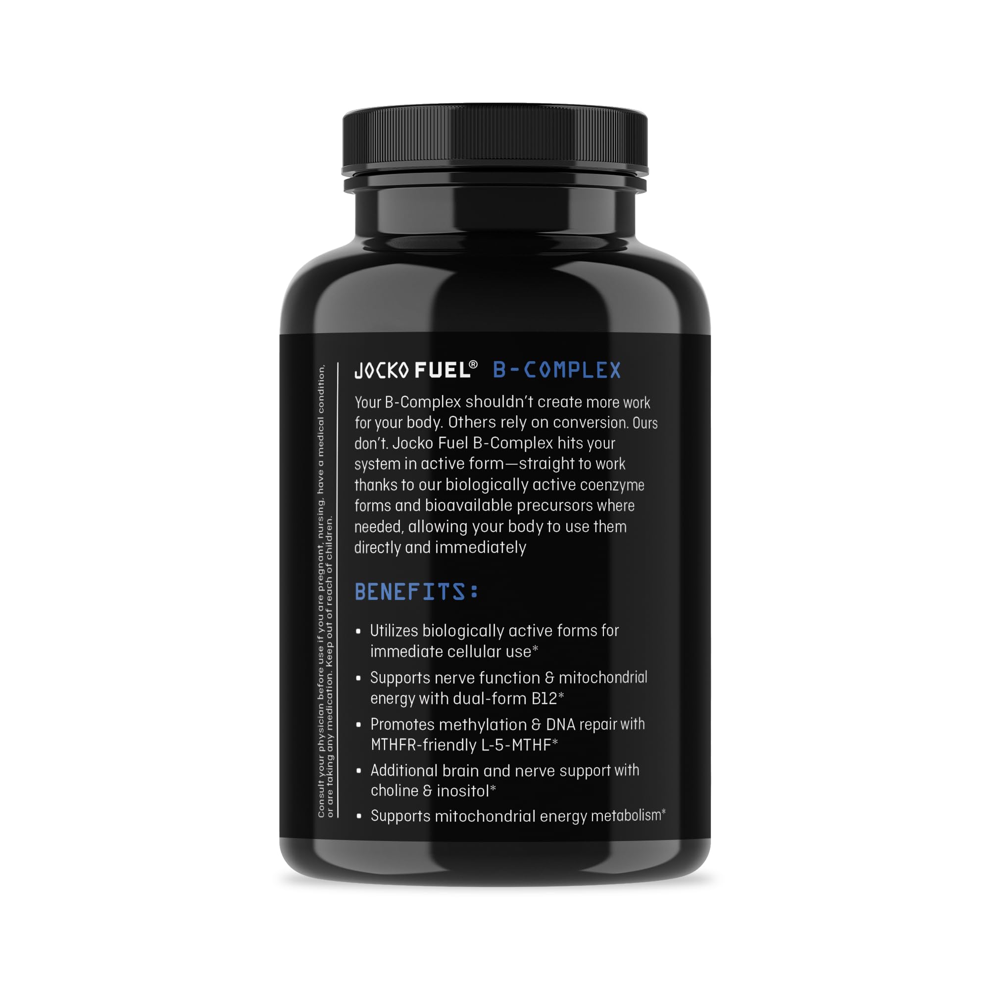 Jocko Fuel B-Complex Vitamins capsules close-up