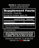 Jocko Fuel Creatine Monohydrate packaging side view