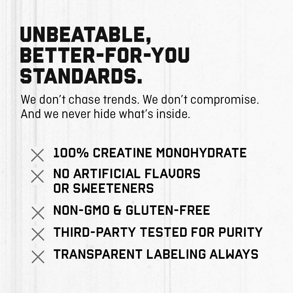 Jocko Fuel Creatine Monohydrate Packets opened with powder