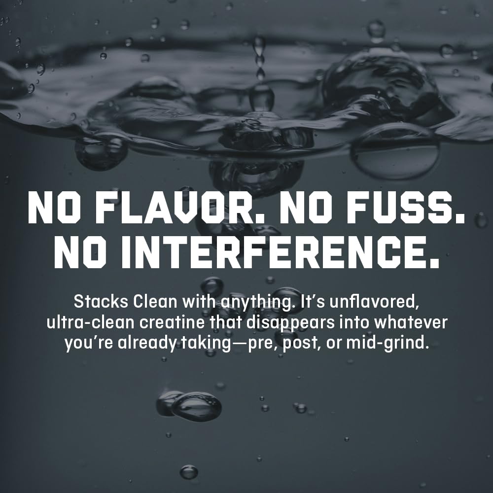 Jocko Fuel Creatine Monohydrate Packets with a glass of water