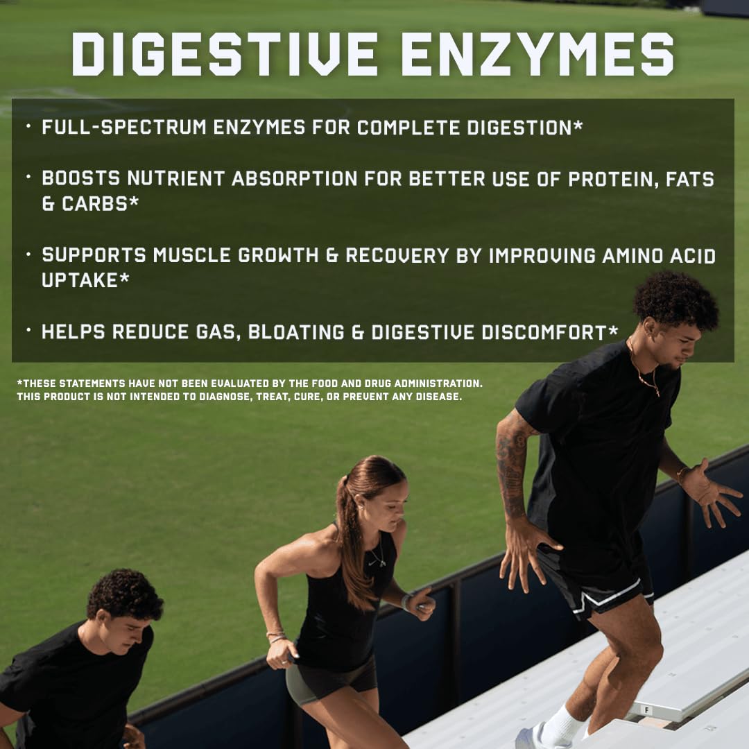 Jocko Fuel daily Enzymes 73g capsules in hand