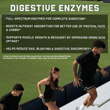 Jocko Fuel daily Enzymes 73g capsules in hand