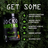 Jocko Fuel Spirulina Superfood Blend 306g scoop with powder