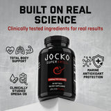 Jocko Fuel Super Krill Oil displayed with other supplements