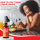 JOHN RAMBO Cayenne Pepper Liquid Drops ingredients close-up