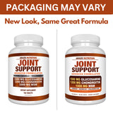 Joint Support Supplement displayed with fitness equipment