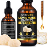jollifish Lion’s Mane Liquid Drops front view with label