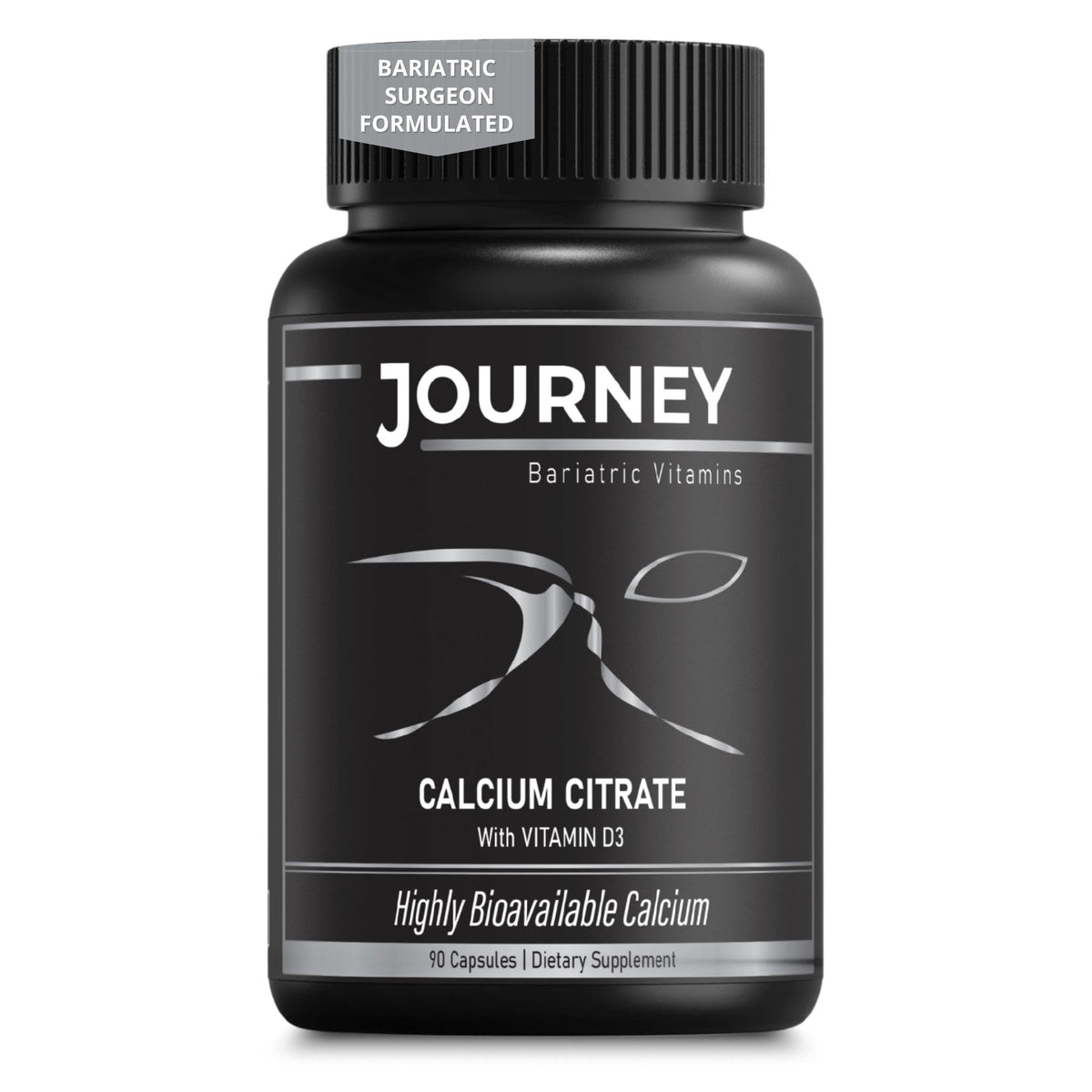 Journey Bariatric Vitamins Calcium Citrate 90 capsules front view