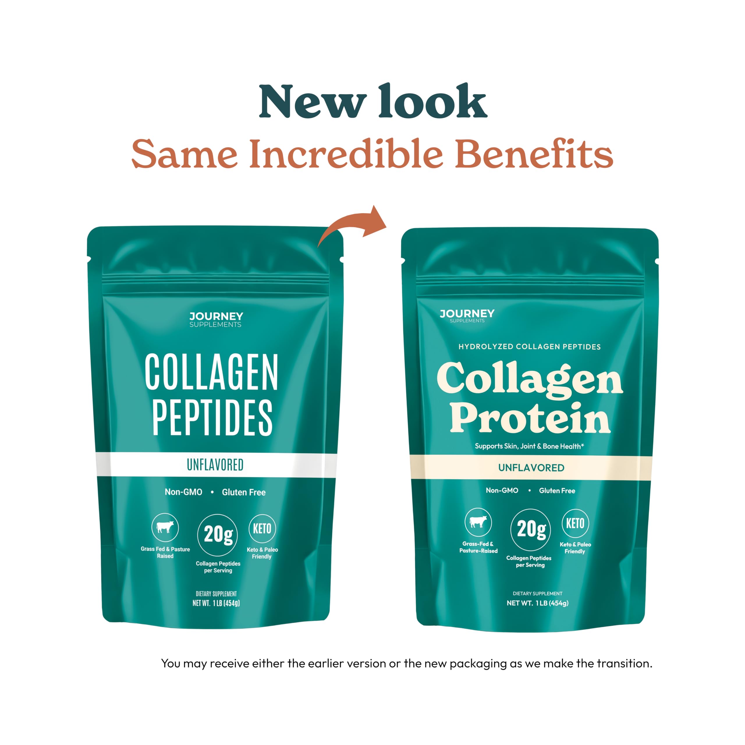 Journey Supplements Collagen Peptides packaging