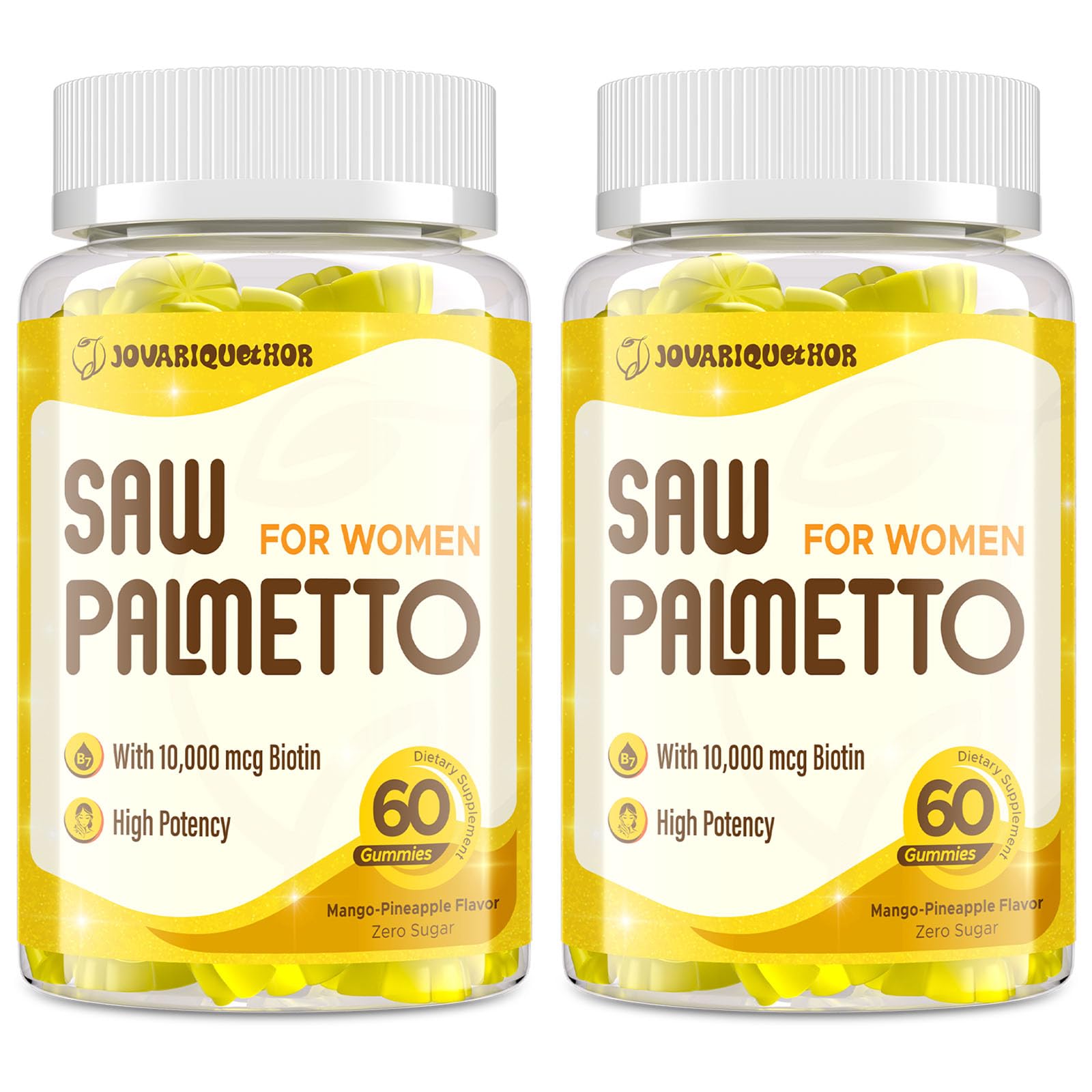 Jovariquethor Extra Strength Saw Palmetto Gummies front view
