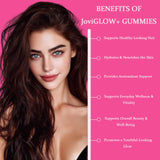 Jovi Glow Collagen Gummies in a bowl