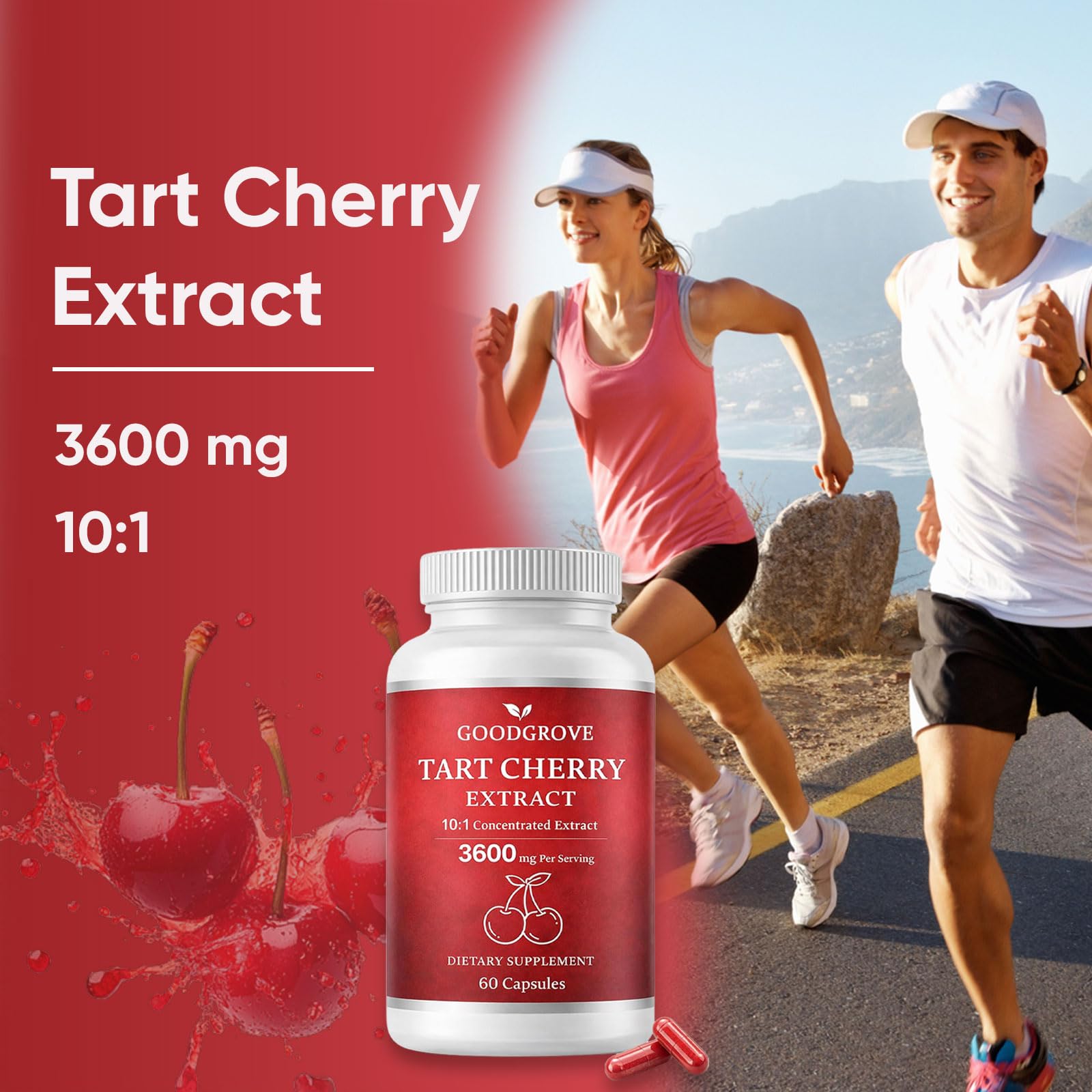 JOVI GLOW Tart Cherry Extract Capsules packaging
