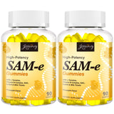 Jovianoy SAM-e Gummies bottle front view with 90 gummies